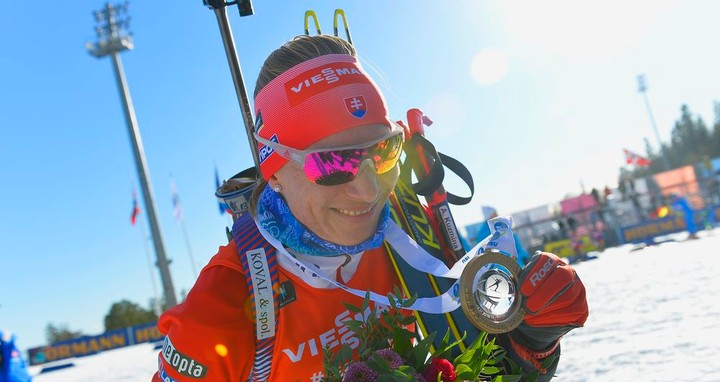 Kuzminová si pri víťazstve v stíhačke splnila aj ďalší sen. Trafila všetkých 20 terčov